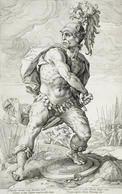 Titus Manlius Torquatus od Hendrick Goltzius