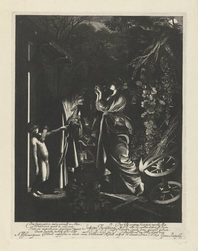 Výsměch Ceres od Hendrick Goudt