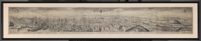 Panorama z Říma Roma (název na objektu) od Hendrick Hondius (I)