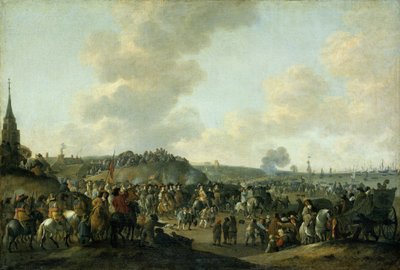 Odchod Karla II Anglie ze Scheveningenu, 2. června 1660 od Hendrick de Meijer