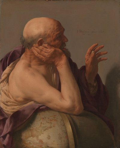 Hérakleitos, 1628 od Hendrick ter Brugghen