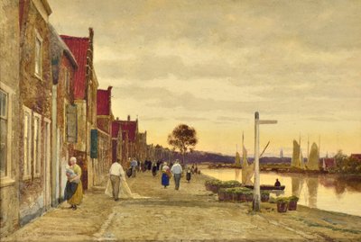 Nizozemská krajina od Hendrick van de Sande Bakhuyzen
