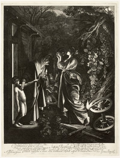 Výsměch Ceres od Hendrick von Goudt