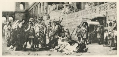 A Christian Dirce (členové) od Hendrik (after) Siemiradzki