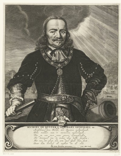 Portrét Michiela Adriaansze. de Ruyter od Hendrik Bary