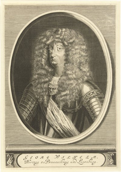 Portrét Jiřího Viléma, vévody brunšvicko-lüneburského od Hendrik Causé