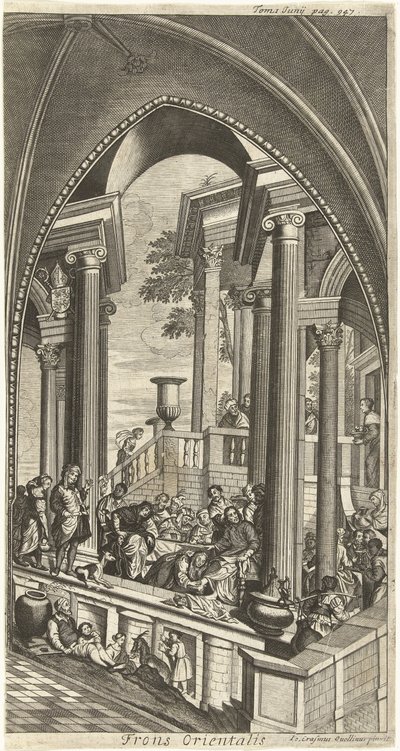 Obrazy východní strana, Sint Michielsabdij Antverpy od Hendrik Causé