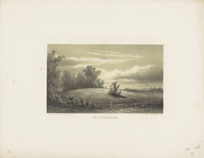 Strniště The Stoppelberg (název na objektu) od Hendrik Dirk Kruseman van Elten