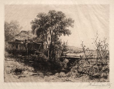 Opuštěný mlýn, 1883. od Hendrik Dirk Kruseman van Elten