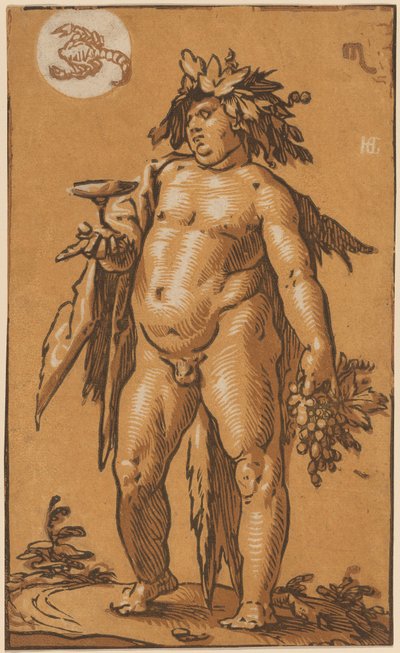 Bacchus od Hendrik Goltzius