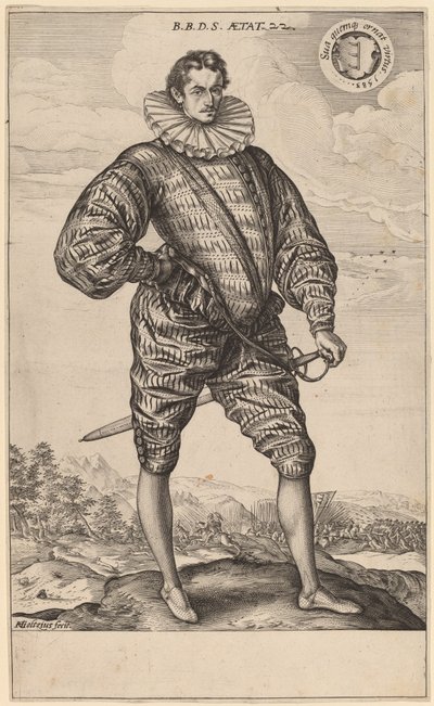 Balthasar Bathory de Somloy od Hendrik Goltzius