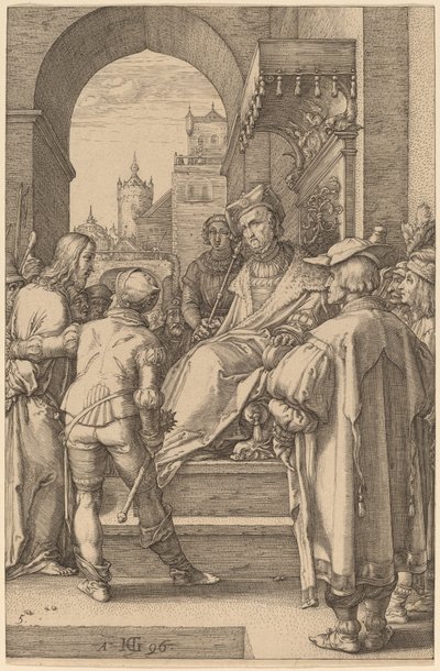 Kristus před Pilátem od Hendrik Goltzius