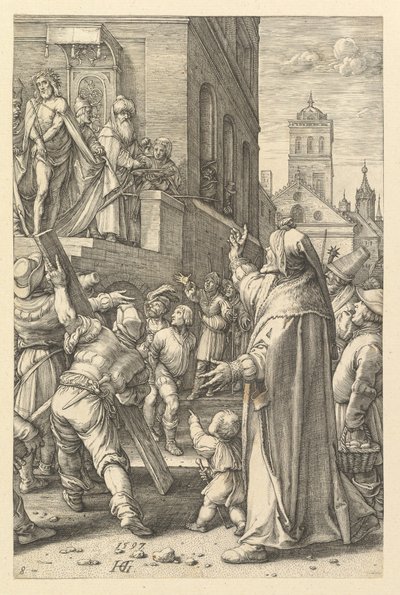 Ecce Homo, z Umučení Krista, 1597. od Hendrik Goltzius