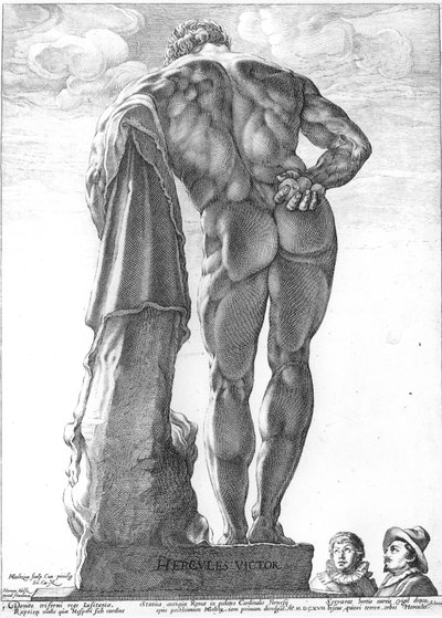 Farnese Hercules od Hendrik Goltzius