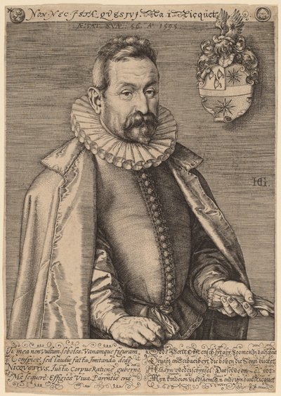 Jan Nicquet od Hendrik Goltzius