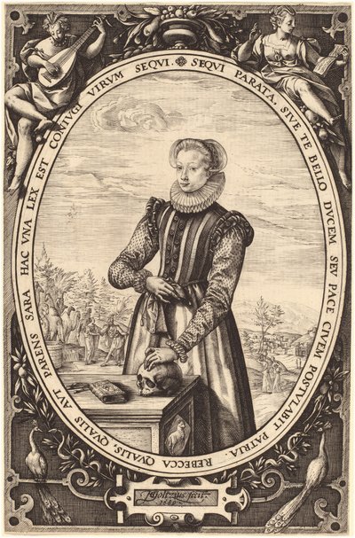 Josina Hamelsová od Hendrik Goltzius