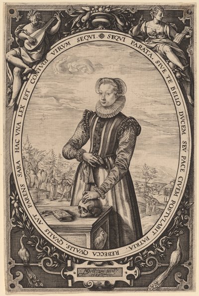Josina Hamelsová od Hendrik Goltzius