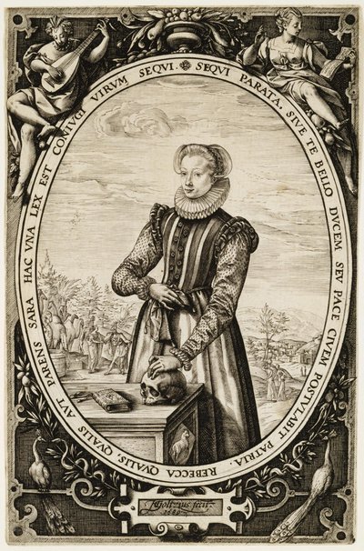 Josina Hamels od Hendrik Goltzius