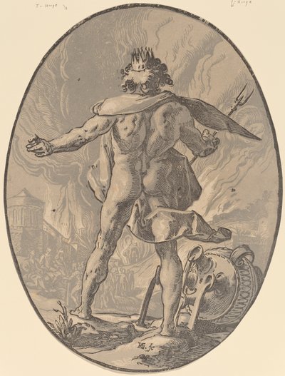 Pluto od Hendrik Goltzius
