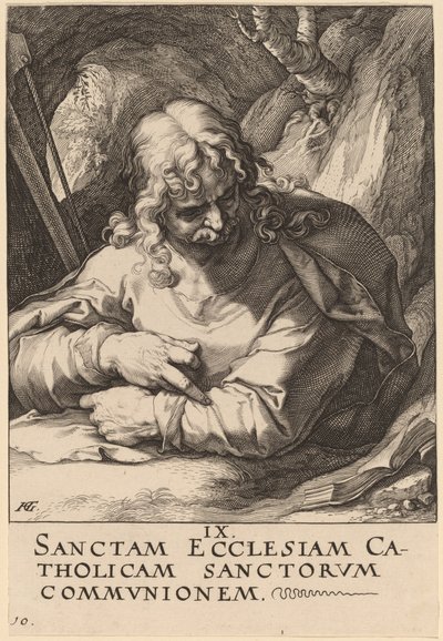 Svatý Jakub Menší od Hendrik Goltzius