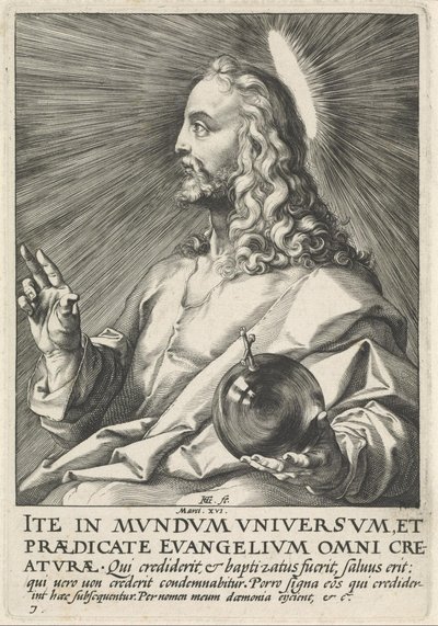 Salvator Mundi od Hendrik Goltzius
