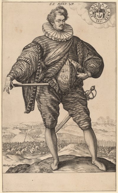 Stanislaw Sobocki (?) od Hendrik Goltzius
