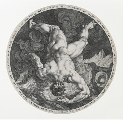 Tantalus od Hendrik Goltzius
