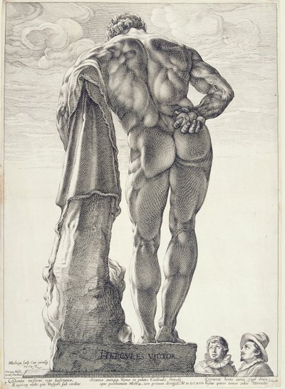 Farnese Hercules, 1592 od Hendrik Goltzius