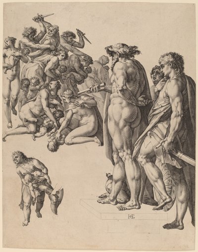 Masakr neviňátek od Hendrik Goltzius