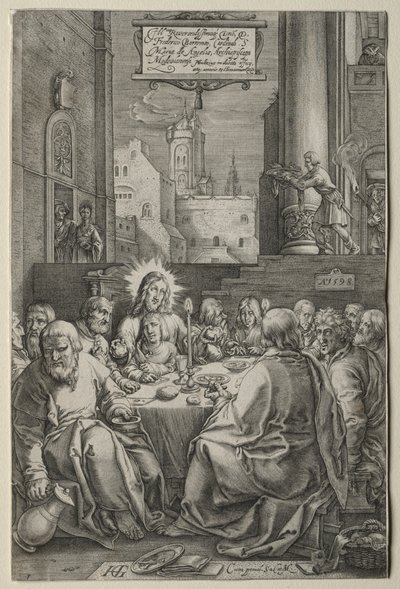 Vášeň. od Hendrik Goltzius