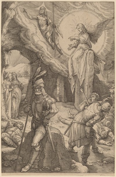Vzkříšení od Hendrik Goltzius
