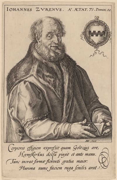 Johannes Zurenus (Jan van Zuren) od Hendrik Goltzius after Maerten van Heemskerck