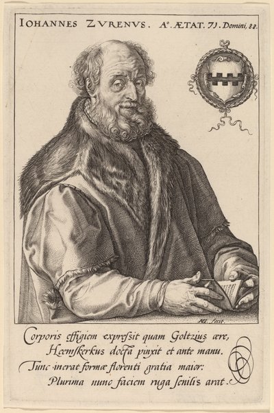 Johannes Zurenus (Jan van Zuren) od Hendrik Goltzius after Maerten van Heemskerck