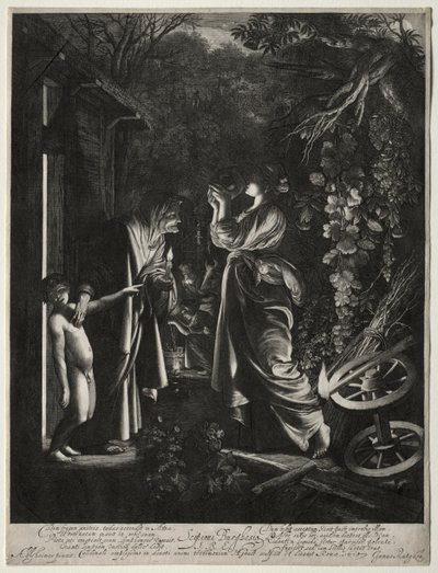 Zesměšňování Ceres. od Hendrik Goudt