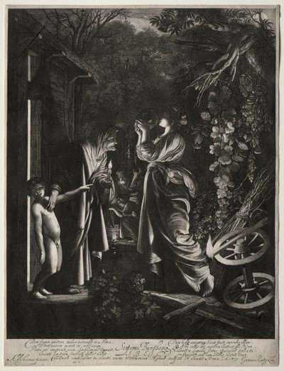 Zesměšňování Ceres od Hendrik Goudt