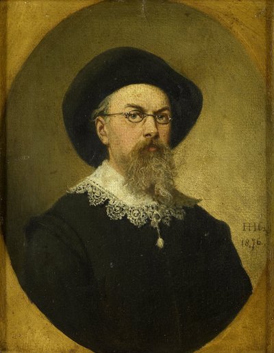Autoportrét od Hendrik Hollander Cz.