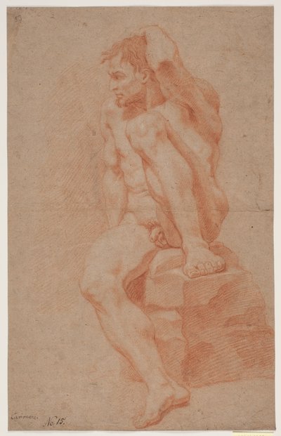 Studie mužského modelu od Hendrik Krock