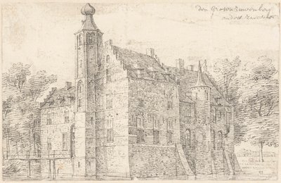 Zámek de Grote Ruwenberg poblíž St. Michielsgestel od Hendrik Spilman