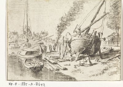 Loděnice A od Hendrik Spilman