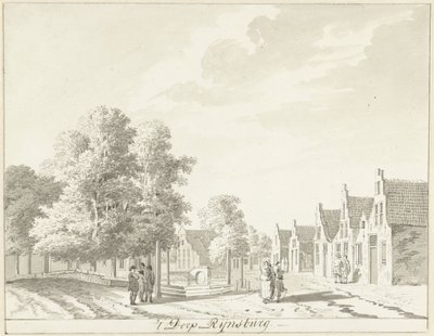 Vesnice Rijnsburg od Hendrik Tavenier