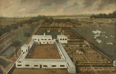 Holandská továrna v Bengálsku od Hendrik van Schuylenburgh