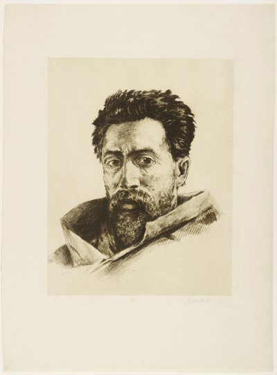 A Striker, kolem roku 1888 (lept a ruleta) od Henri Charles Guérard