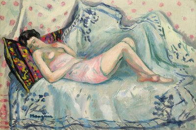 Anita v růžové halence od Henri Charles Manguin