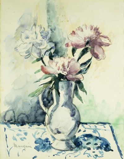 Kytice pivoněk; Kytice pivoněk od Henri Charles Manguin