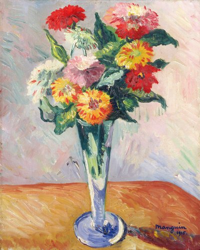 Květiny od Henri Charles Manguin