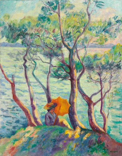 Jeanne na Parasol, Cavaliere od Henri Charles Manguin