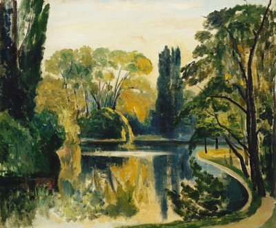 Jezero Saint-James, Bois de Boulogne od Henri Charles Manguin