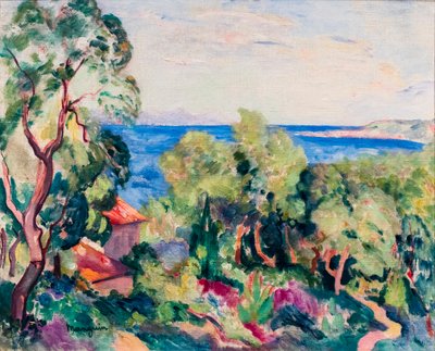 Der Golf von Saint-Tropez, circa 1906-1909 von Henri-Charles Manguin