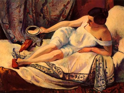 Žena vstává od Henri Charles Manguin