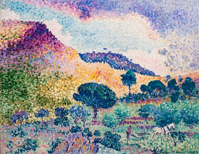 Pohoří Maures od Henri-Edmond Cross